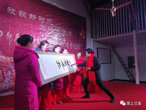 放歌新时代，文化进万家——2019新春系列文化活动百台村晚走进兰溪纪实